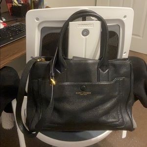 Marc Jacobs Empire City Leather Tote - Black